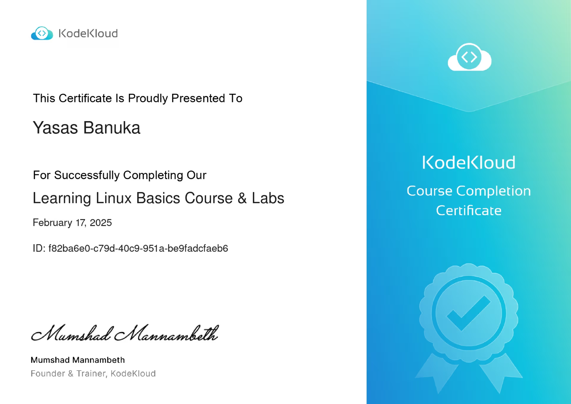 Learning Linux Basics Course & Labs